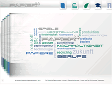 Tablet Screenshot of papierschule.org